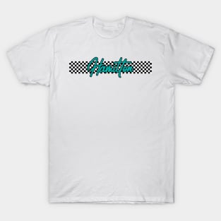 Race Flag Design - Lewis Hamilton T-Shirt